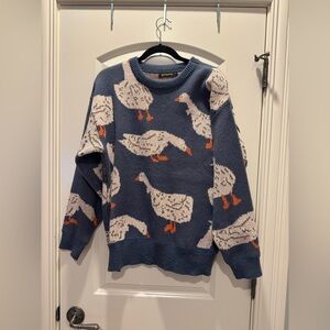 Goose sweater